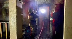 В Алматинской области ликвидировали пожар в частном доме