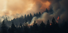 Пожарные ликвидировали природный пожар в области Абай 