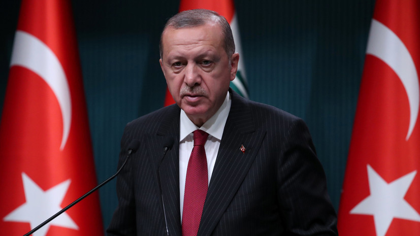 Эрдоган переизбран председателем правящей партии в Турции