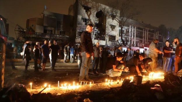 Suicide bomber kills 7 and injures 16 in Baghdad