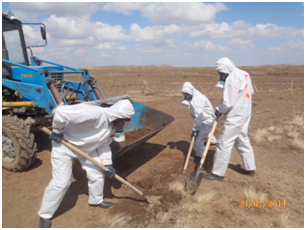 50 тыс. кубометров радиоактивных отходов Семипалатинского полигона намерены захоронить сотрудники НЯЦ