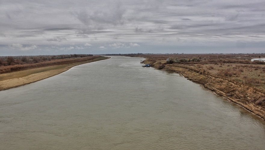 Дальнейшего повышения уровня воды ожидают в реке Урал в Атырауской области