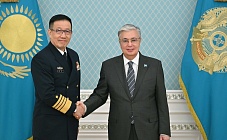 Токаев принял министра обороны Китая